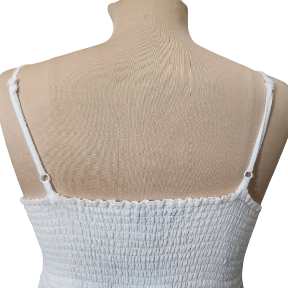 House of Harlow 1960 White Lace Eyelet Shift Dress - Size S - Picture 8 of 12